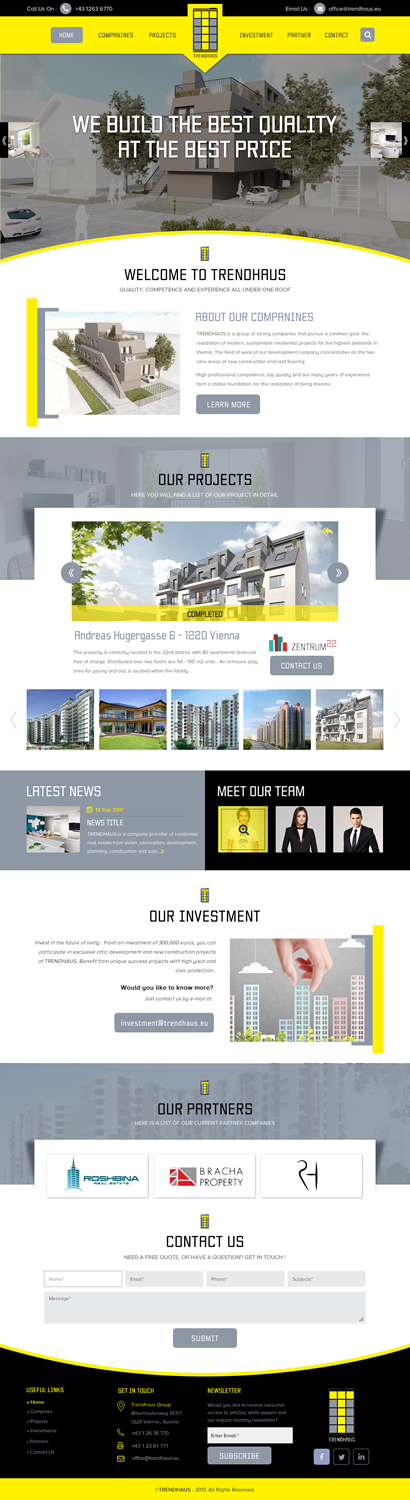 Web Design by rightway for O. Moed GmbH | Design #16076184