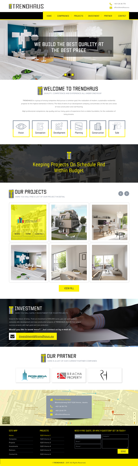 Web Design by rightway for O. Moed GmbH | Design #16076186