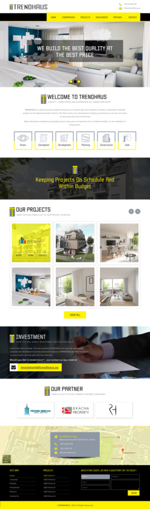 Web Design by rightway for O. Moed GmbH | Design: #16076186