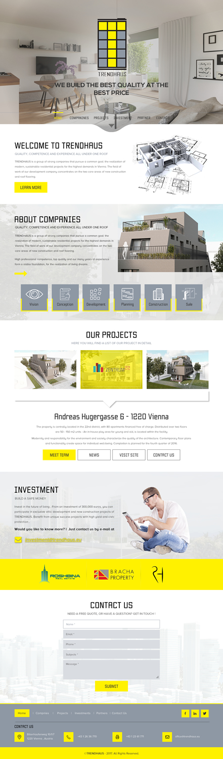 Web Design by rightway for O. Moed GmbH | Design #16076187