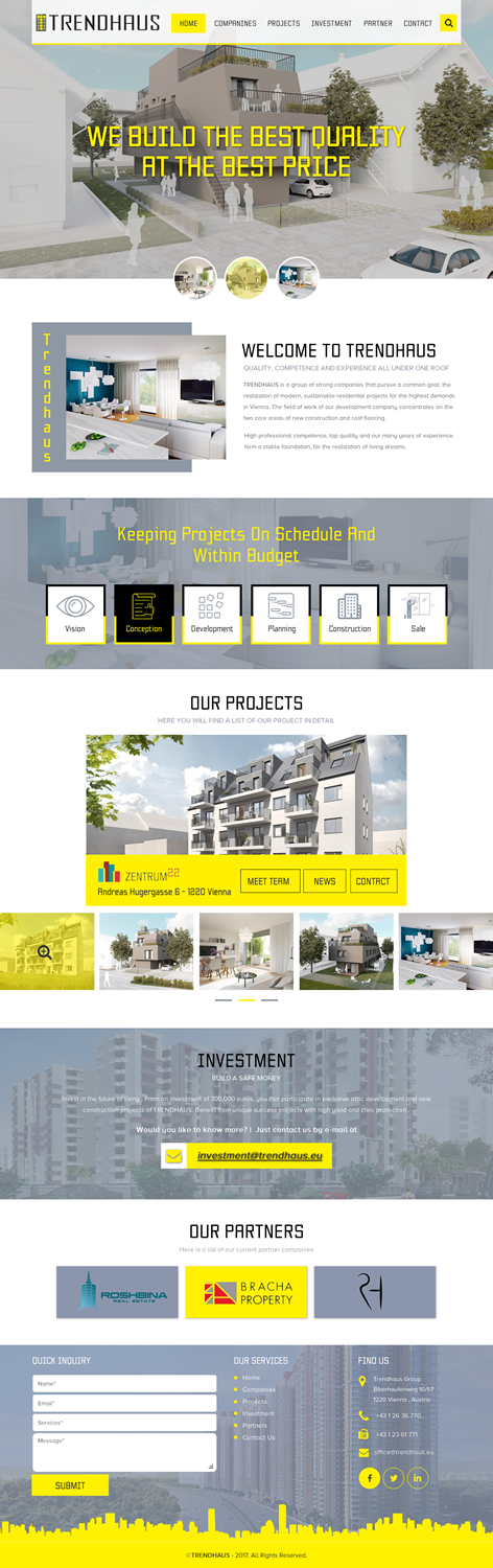 Web Design by rightway for O. Moed GmbH | Design #16076188