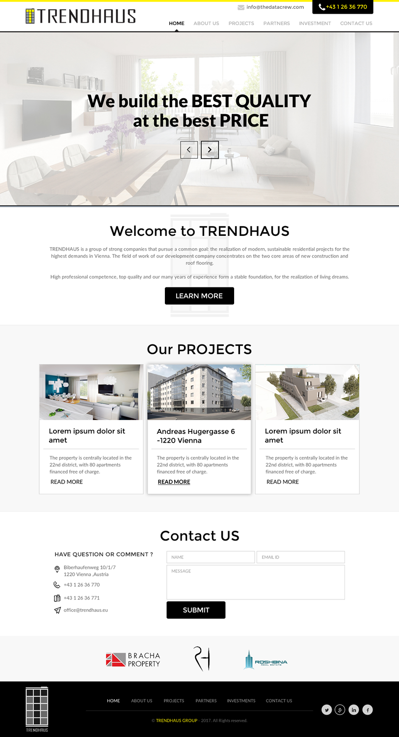 Web Design by rightway for O. Moed GmbH | Design #16076236