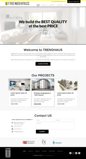 Web Design by rightway for O. Moed GmbH | Design: #16076236