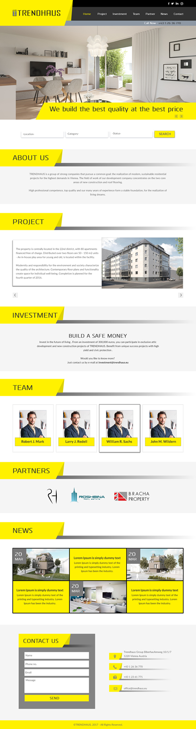 Web Design by rightway for O. Moed GmbH | Design #16076237