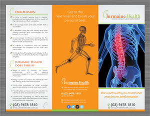 Broschüren-Design von Sbss für Jurmaine Health | Design: #2657518
