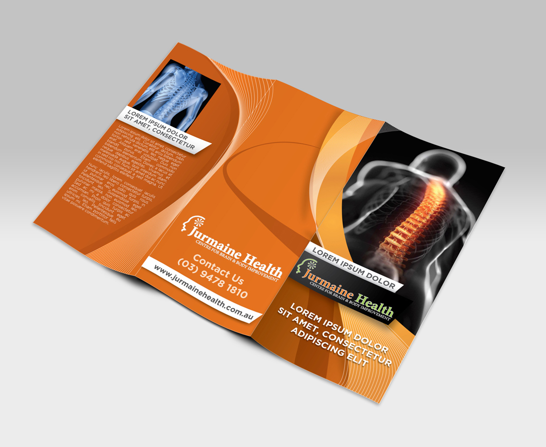 Brochure Design by JCR for Jurmaine Health | Design #2630433