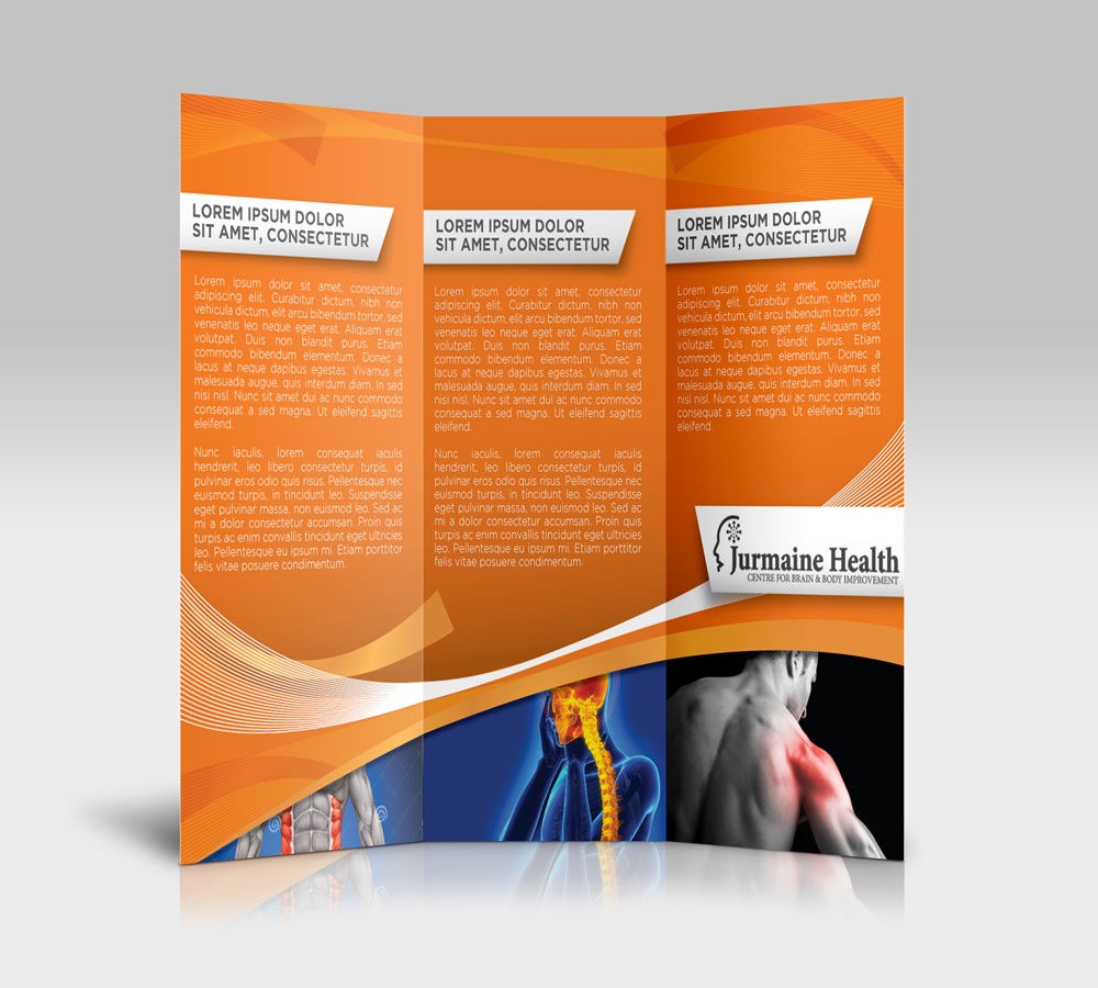 Brochure Design by JCR for Jurmaine Health | Design #2630436