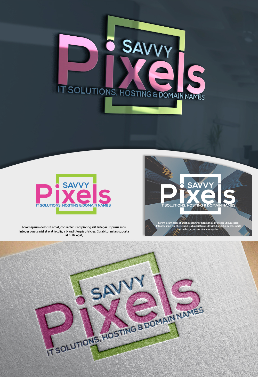 Design de Logo par InkForge Studio pour Savvy Pixels | Design : #16061293