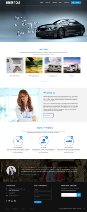 Web Design by pb for Avigasa | Design: #16067877