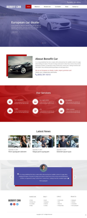 Web Design by pb for Avigasa | Design: #16070470