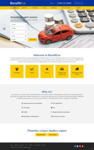 Web Design by pb for Avigasa | Design: #16070472