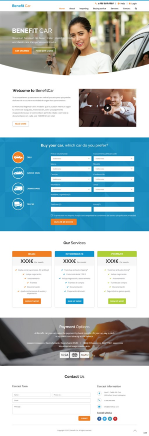 Web Design by pb for Avigasa | Design: #16250633