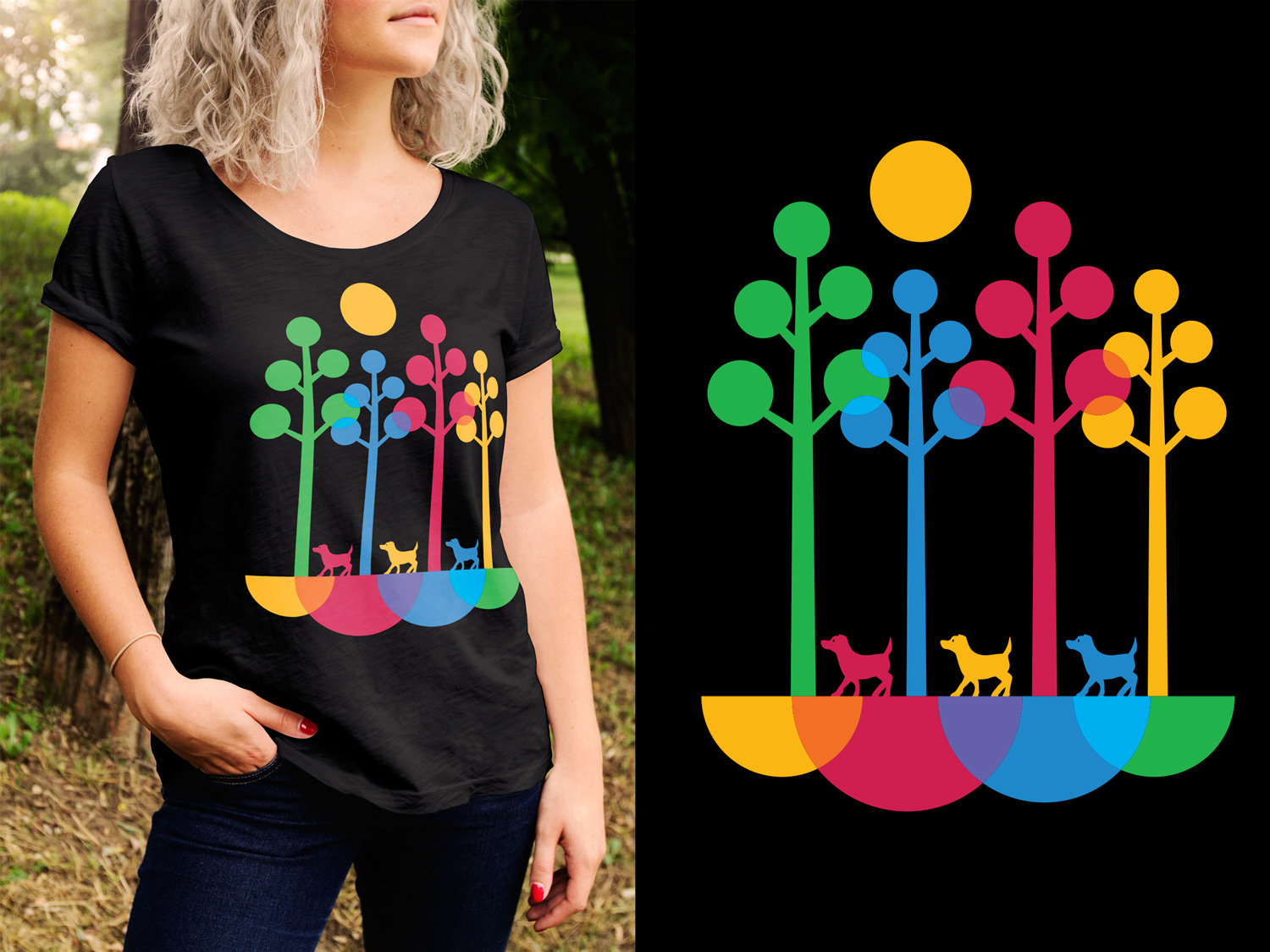 T-shirt Design by Impressive Solutions for Eco Aventuras Caninas | Design #16081669