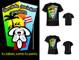 T-shirt Design by maldonadoyusnan for Eco Aventuras Caninas | Design #16165406