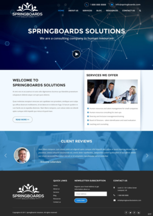 Web Design by pb for this project | Design: #16078007