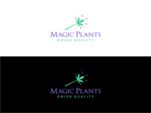  Magic Plants (Company Name) / Swiss Quality (slogan / info) | Logo Design by Atvento Graphics