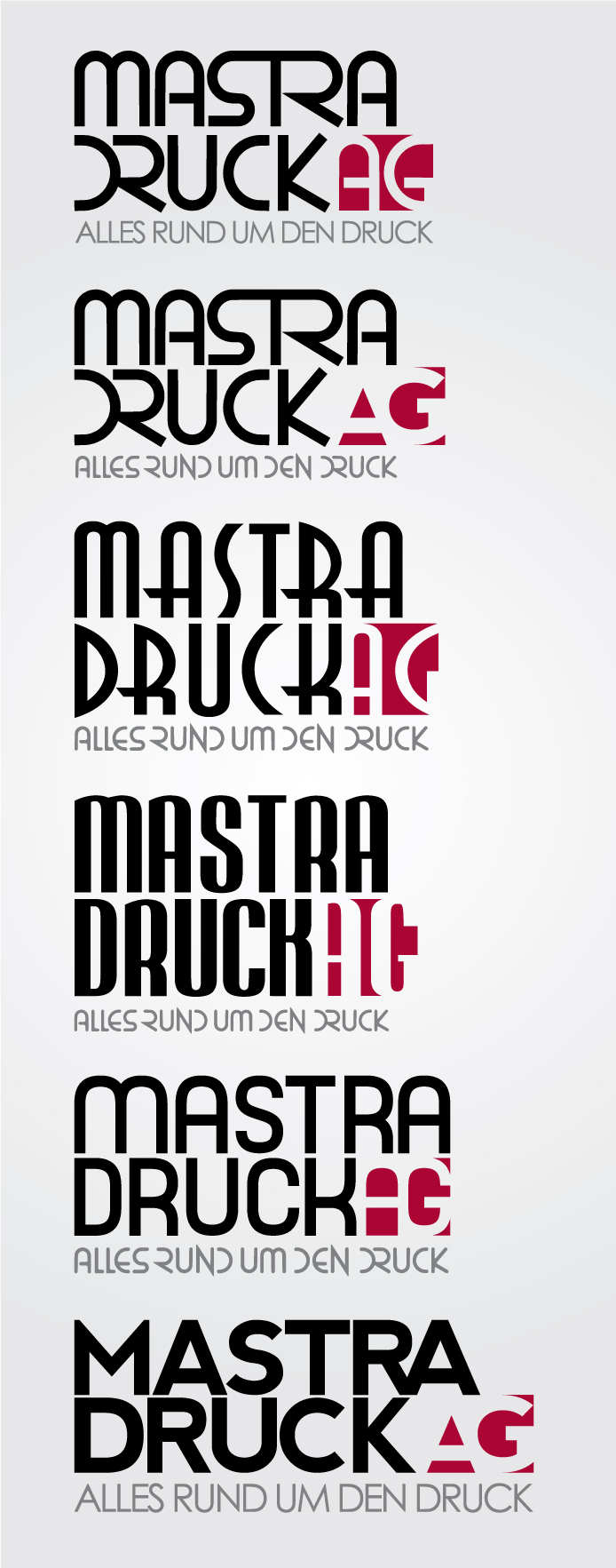 Logo Design by Erman Kutlu for Mastra Druck AG | Design #40756