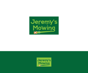Logo Design by Tishert for Jeremy's Mowing | Design: #16060499