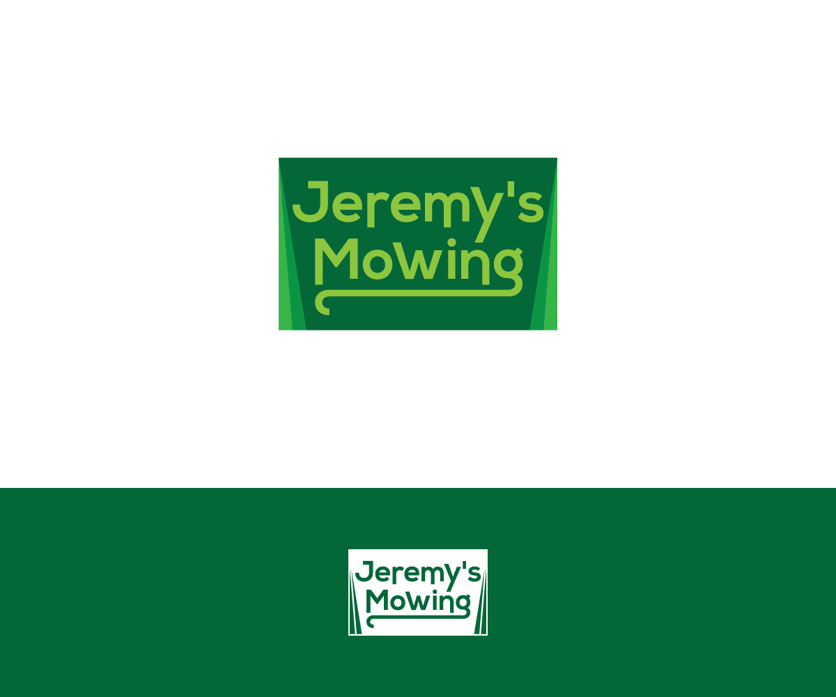Logo Design by Tishert for Jeremy's Mowing | Design #16060519