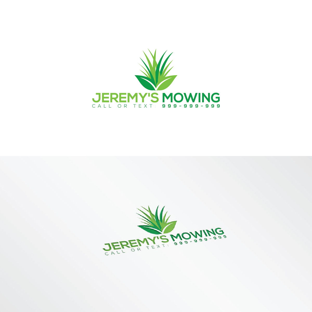 Design de Logo par 3Guys pour Jeremy's Mowing | Design #16063027