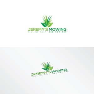 Logo Design by 3Guys for Jeremy's Mowing | Design: #16063027