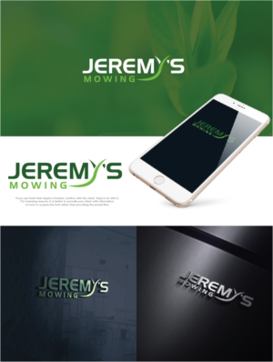 Logo-Design von totaleffects für Jeremy's Mowing | Design #16164979
