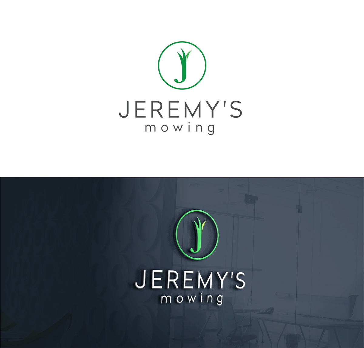 Logo Design by Muhammad Imran 3 for Jeremy's Mowing | Design #16058970