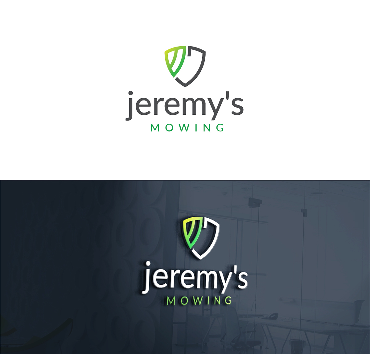 Logo Design by Muhammad Imran 3 for Jeremy's Mowing | Design #16058971