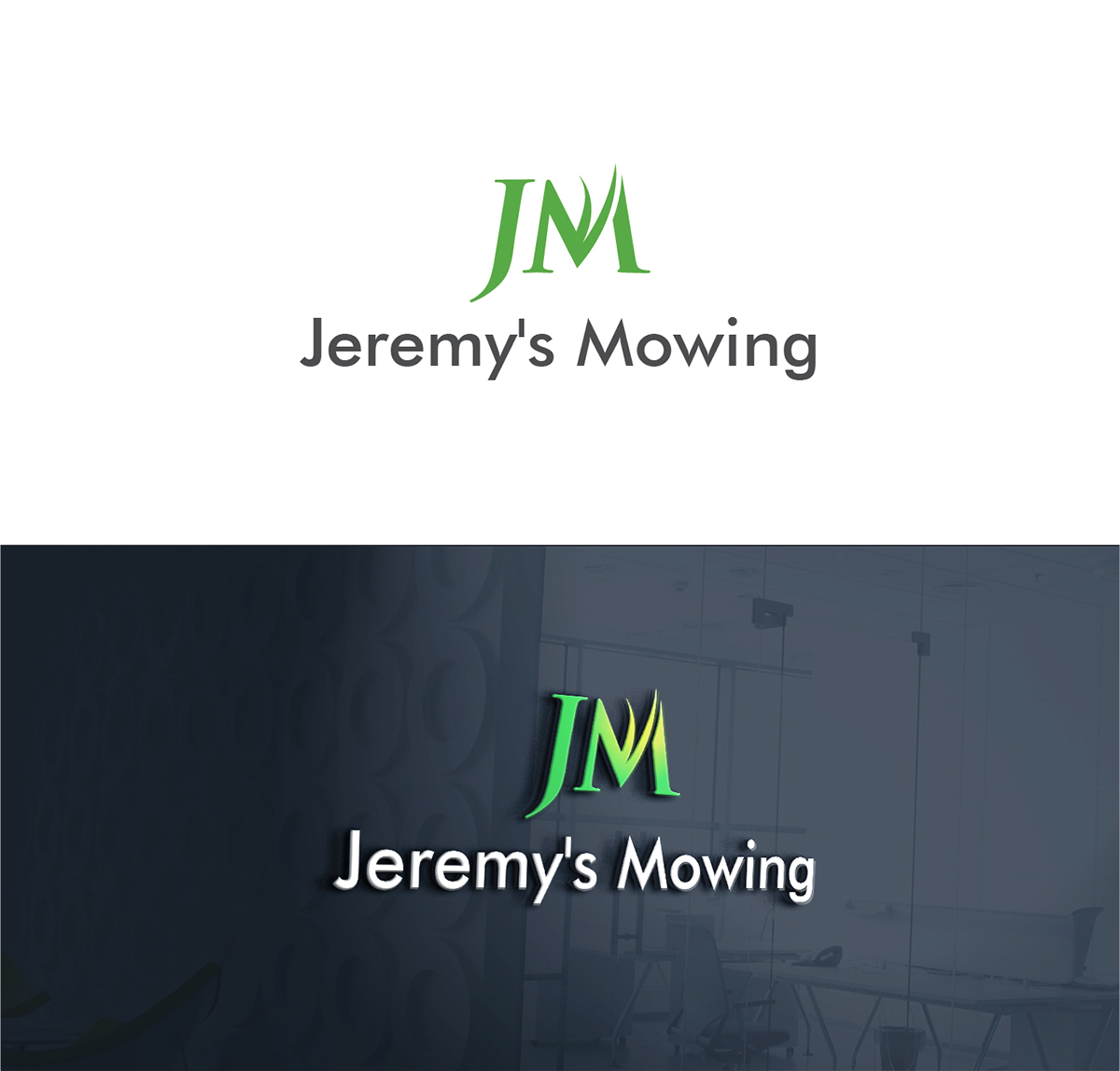 Logo Design by Muhammad Imran 3 for Jeremy's Mowing | Design #16058972
