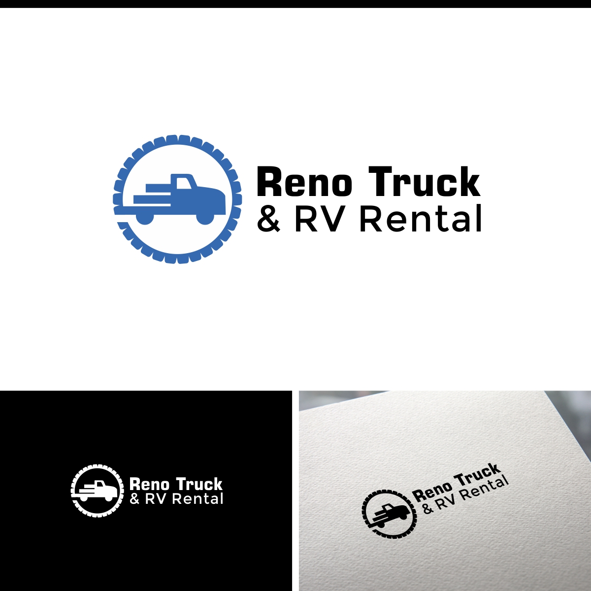 Logo-Design von webeezine für Reno Truck & RV Rental | Design #16063688