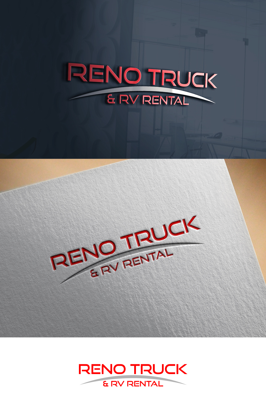 Diseño de Logo por supercreative para Reno Truck & RV Rental | Diseño #16073067