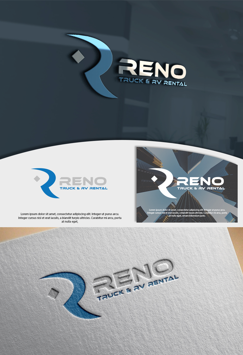 Diseño de Logo por Renewable para Reno Truck & RV Rental | Diseño #16074807