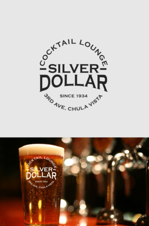Logo-Design von XYPER für Silver Dollar Cocktail Lounge | Design #16333132