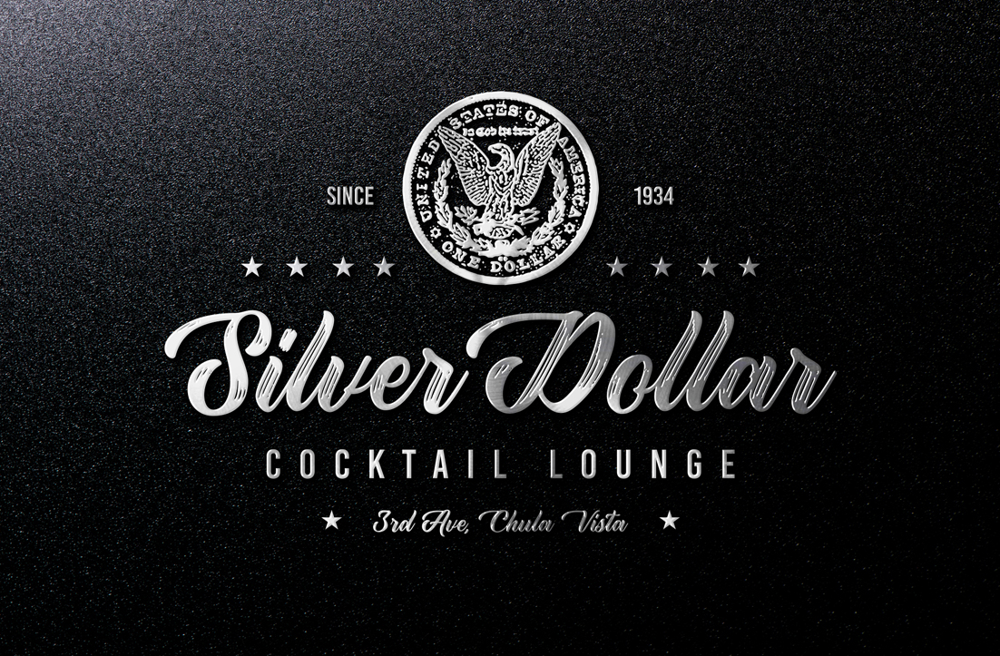 Logo Design by GLDesigns for Silver Dollar Cocktail Lounge | Design #16052937