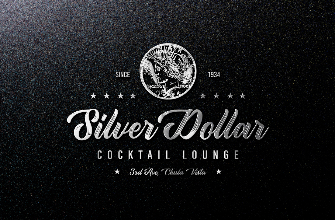 Diseño de Logo por GLDesigns para Silver Dollar Cocktail Lounge | Diseño #16311018