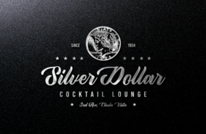 Silver Dollar Cocktail Lounge, 3rd Ave, Chula Vista | Logo-Design von GLDesigns