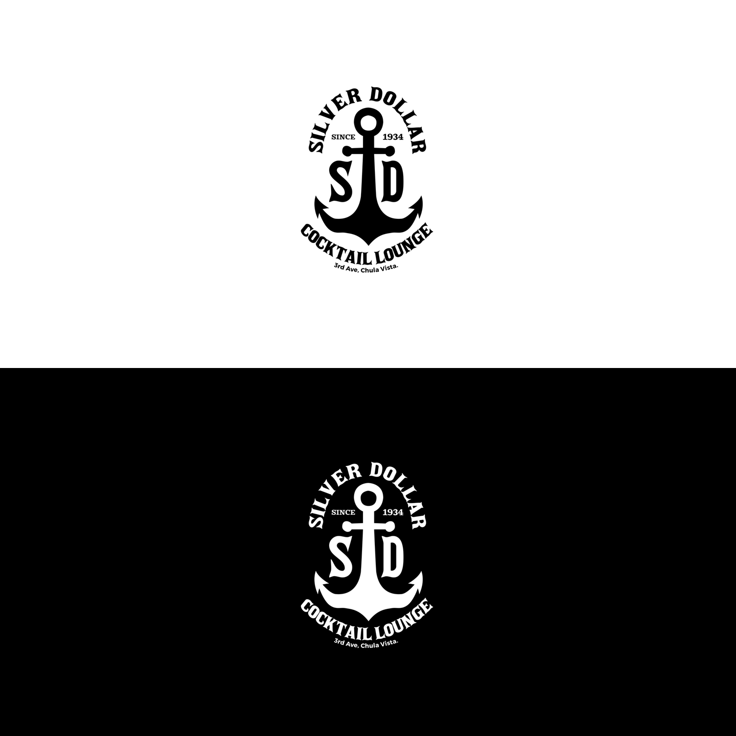 Diseño de Logo por Gabriel Viotto para Silver Dollar Cocktail Lounge | Diseño #16356125