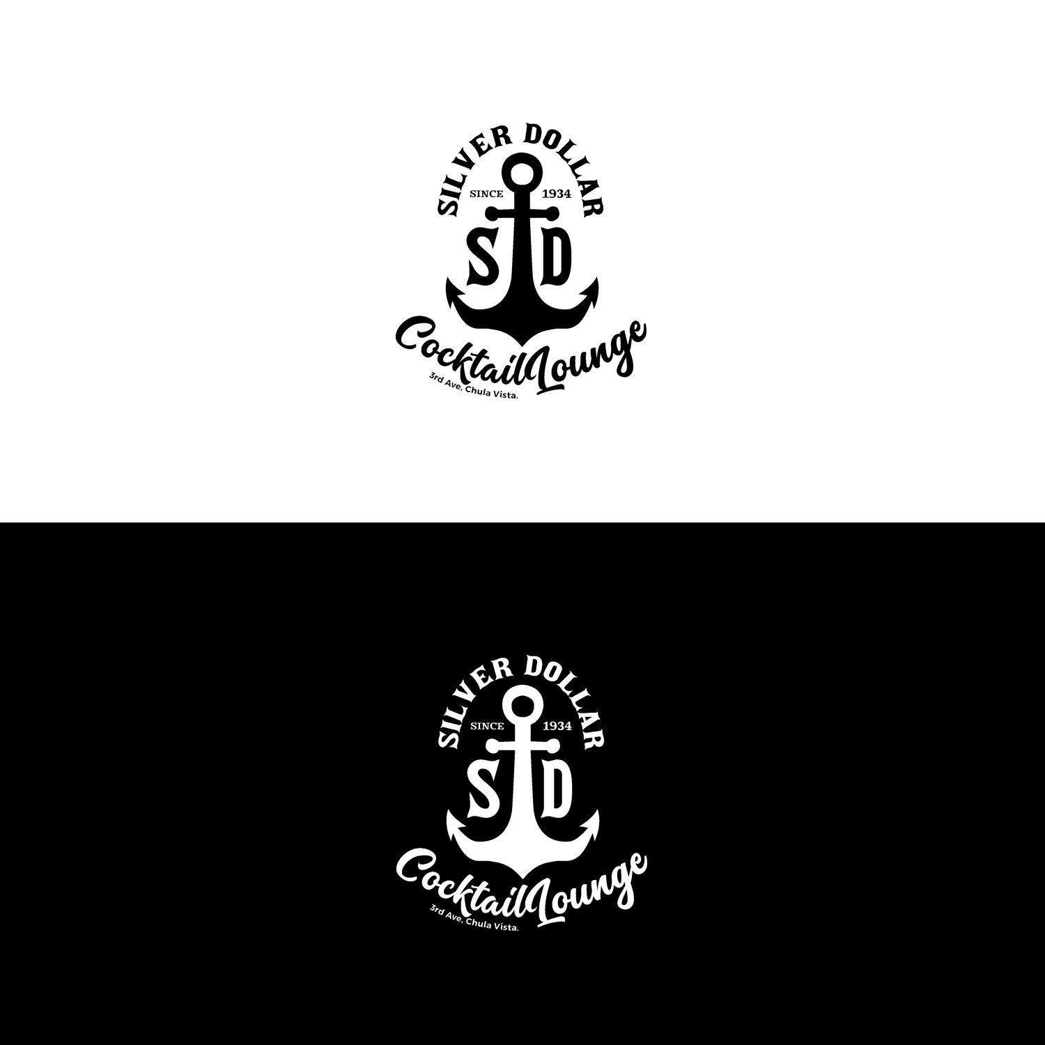 Diseño de Logo por Gabriel Viotto para Silver Dollar Cocktail Lounge | Diseño #16356128