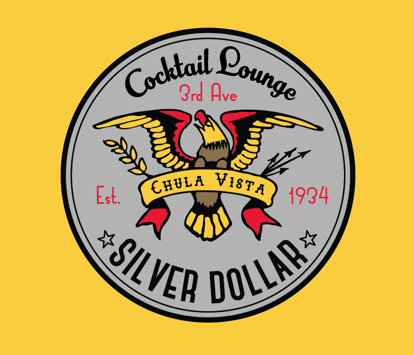 Logo Design by barefootenko for Silver Dollar Cocktail Lounge | Design #16133751