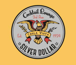 Logo-Design von barefootenko für Silver Dollar Cocktail Lounge | Design: #16133751