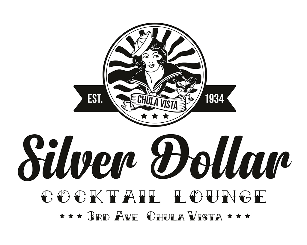 Logo Design by barefootenko for Silver Dollar Cocktail Lounge | Design #16638028