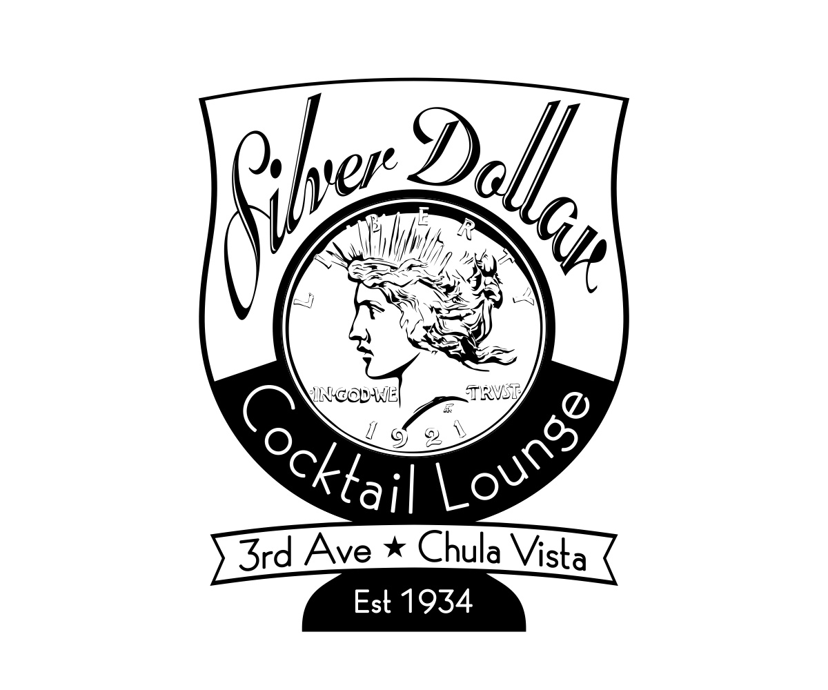 Diseño de Logo por bojboga para Silver Dollar Cocktail Lounge | Diseño #16323122