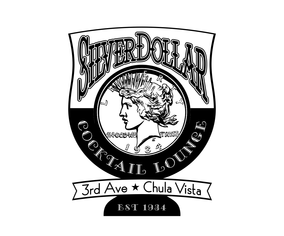 Diseño de Logo por bojboga para Silver Dollar Cocktail Lounge | Diseño #16323461