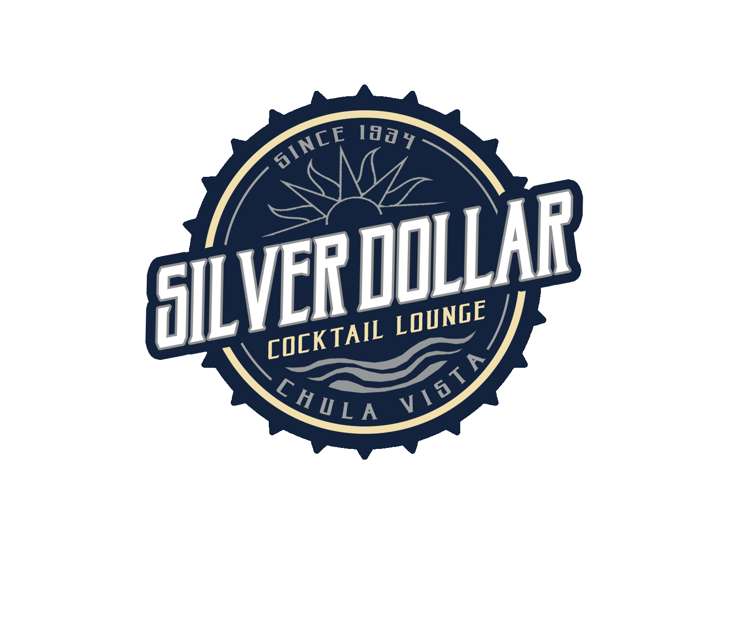 Logo Design by cvedesign for Silver Dollar Cocktail Lounge | Design #16313146
