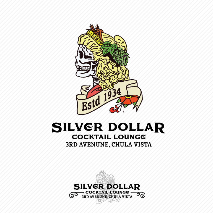 Logo Design by 1112Creatives for Silver Dollar Cocktail Lounge | Design #16314804