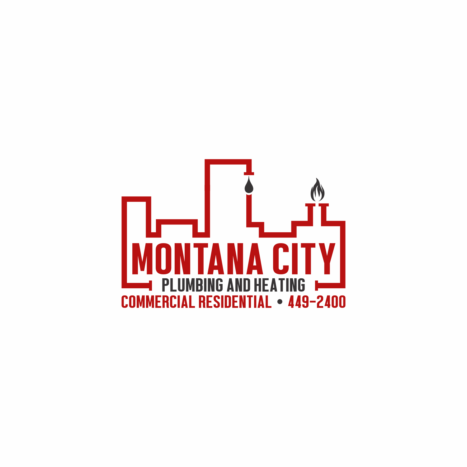 Design de Logo par Khalik pour Montana City Plumbing and Heating | Design #16077352
