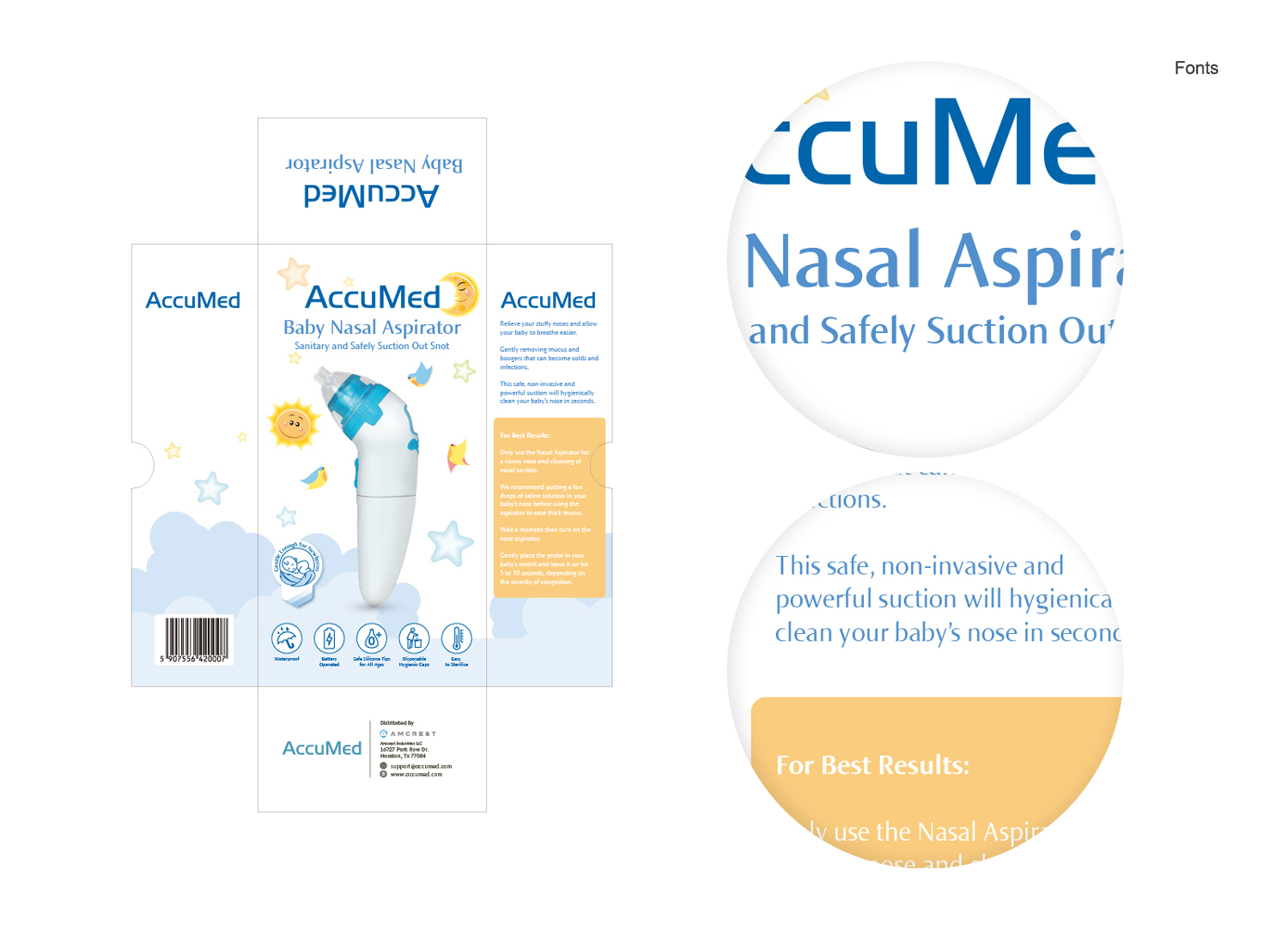 Packaging Design by ID for Amcrest Industries LLC / Amcrest Global Holdings Ltd | Design #16457656