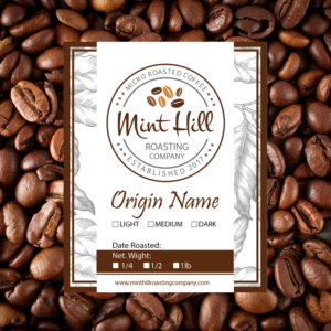 label design for coffee bean packaging | Design Emballage par Gayan