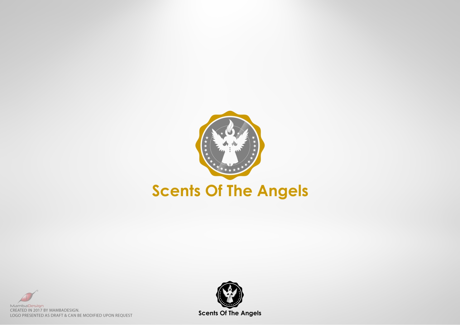 Logo Design by MambaDesign for Wick & Wine Candle Company | Design #16067113