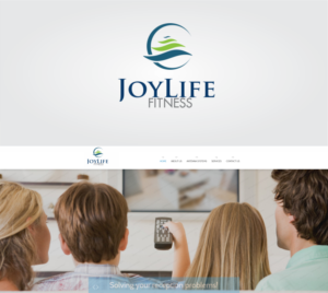 Logo Design by LikeaStone 2 for JoyLife Fitness  | Design: #16100889
